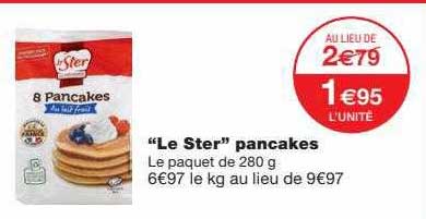 "le Ster" Pancakes