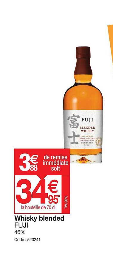 whisky blended fuji