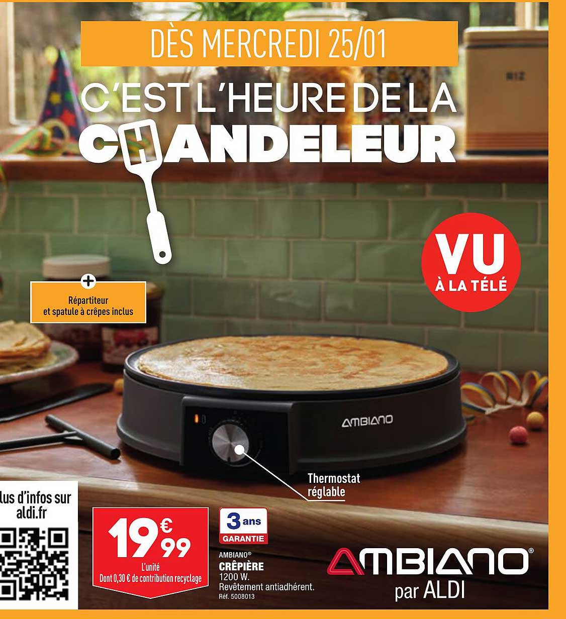 Ambiano Crêpière