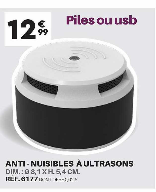 Anti-nuisibles à Ultrasons