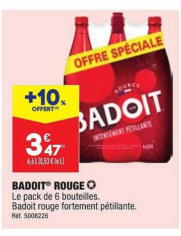 Badoit Rouge
