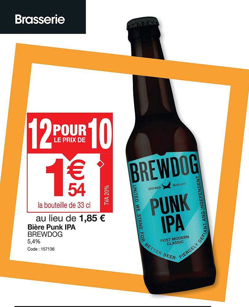 bière punk ipa brewdog