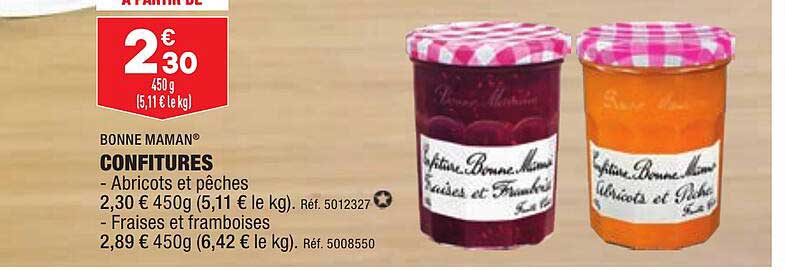 bonne maman confitures