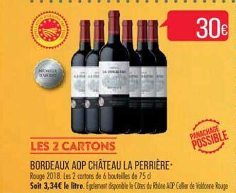 bordeaux aop château la perrière
