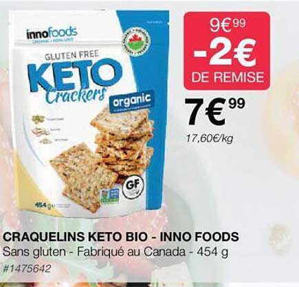 carquelins keto bio - inno foods