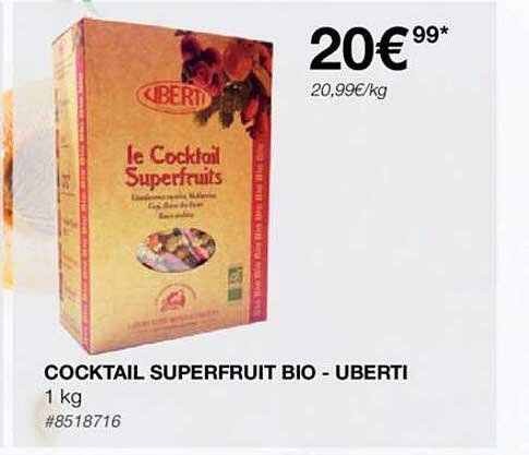 cocktail superfruit bio - uberti