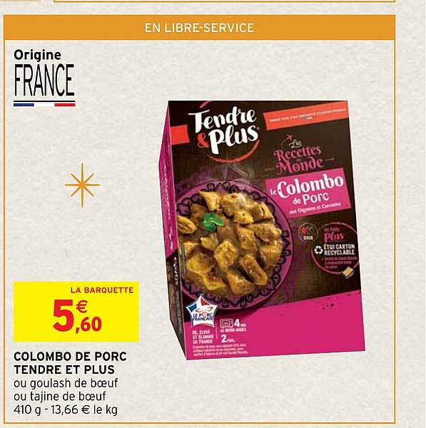 Colombo De Porc Tendre Et Plus
