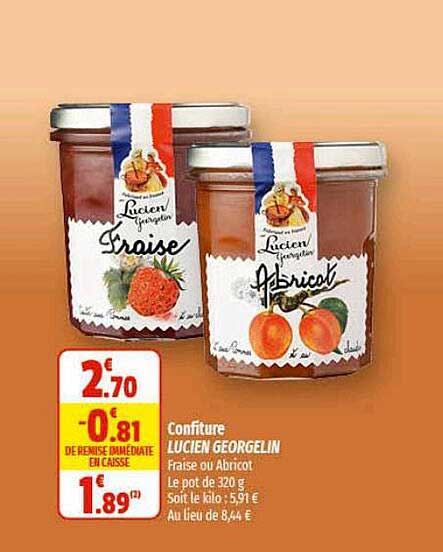 confiture lucien georgelin