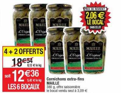 Cornichons Extra-fins Maille