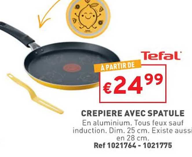 Crêpière Avec Spatule Tefal