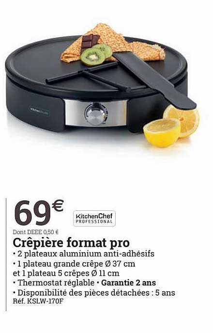 crêpière format pro