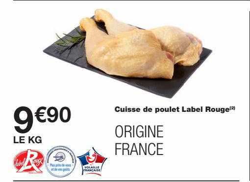 Cuisse De Poulet Label Rouge