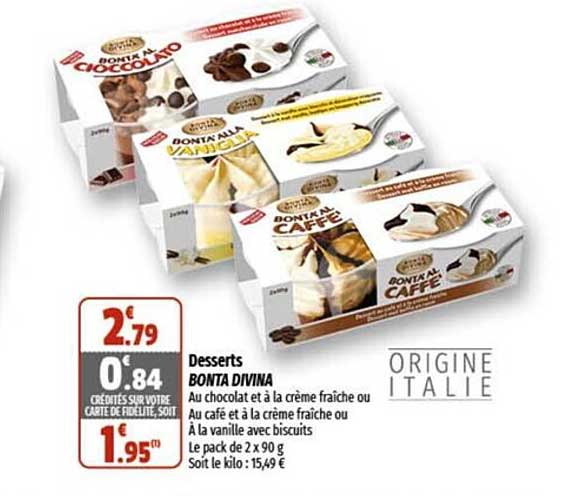 desserts bonta divina