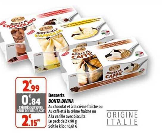 desserts bonta divina