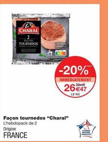 façon tournedos "charal"