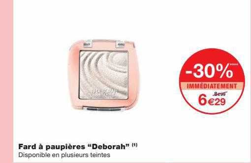 fard à paupières "deborah"