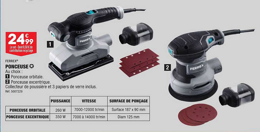 Ferrex Ponceuse