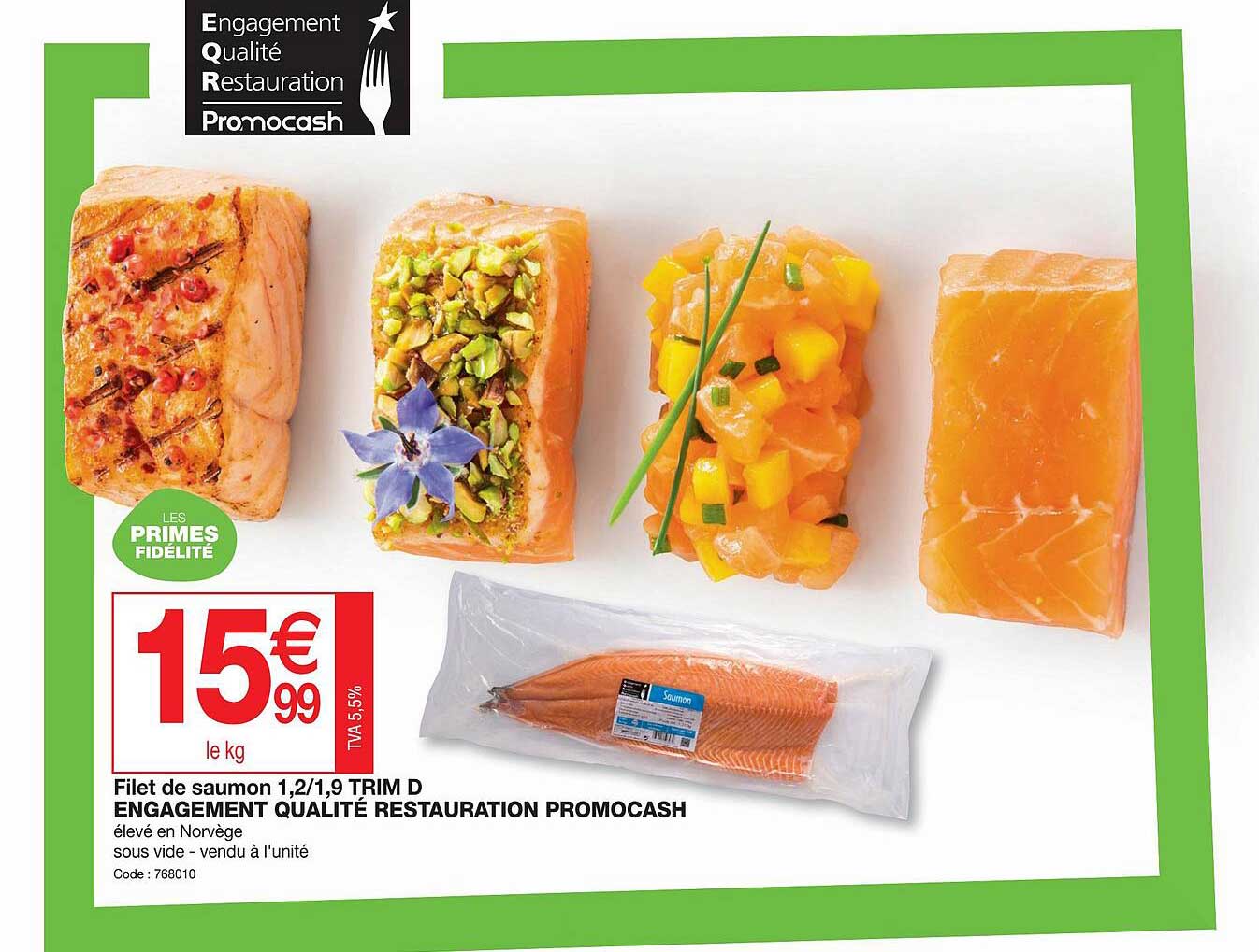 filet de saumon trim d engagement qualité restauration