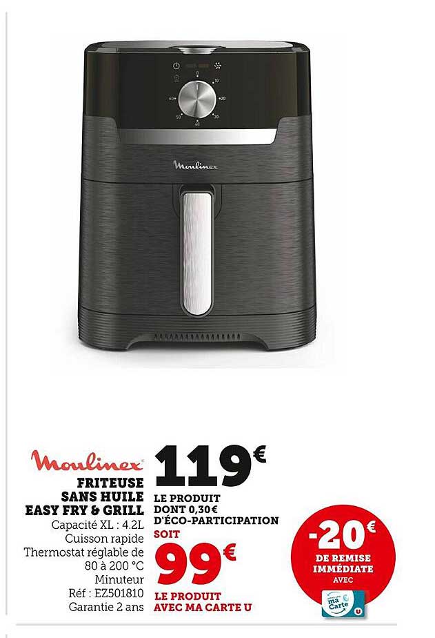 friteuse sans huile easy fry & grill