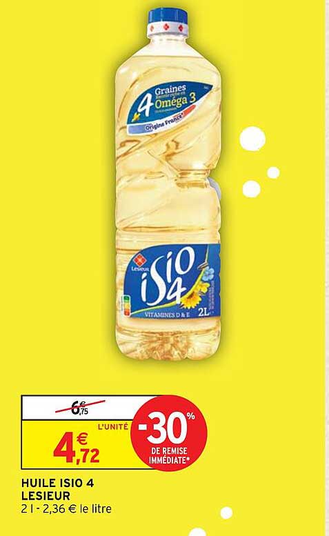 huile isio 4 lesieur