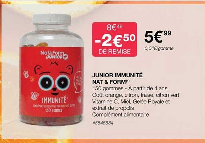 junior immunité nat & form