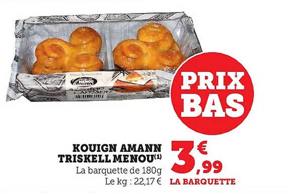 Kouign Amann Triskell Menou