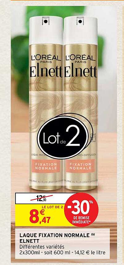 Laque Fixation Normale Elnett