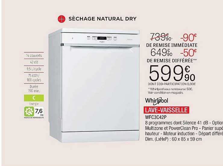 lave-vaisselle whirlpool