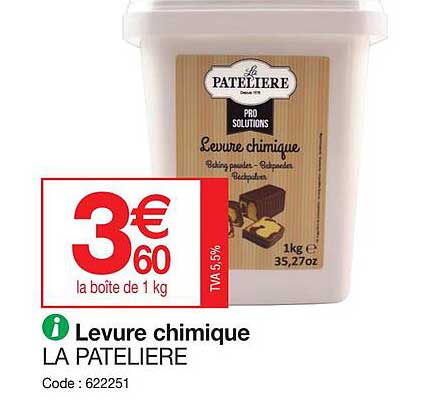 levure chimique la patelière