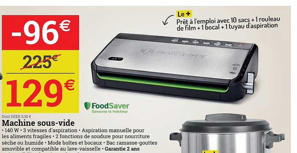 machine sous-vide foodsaver