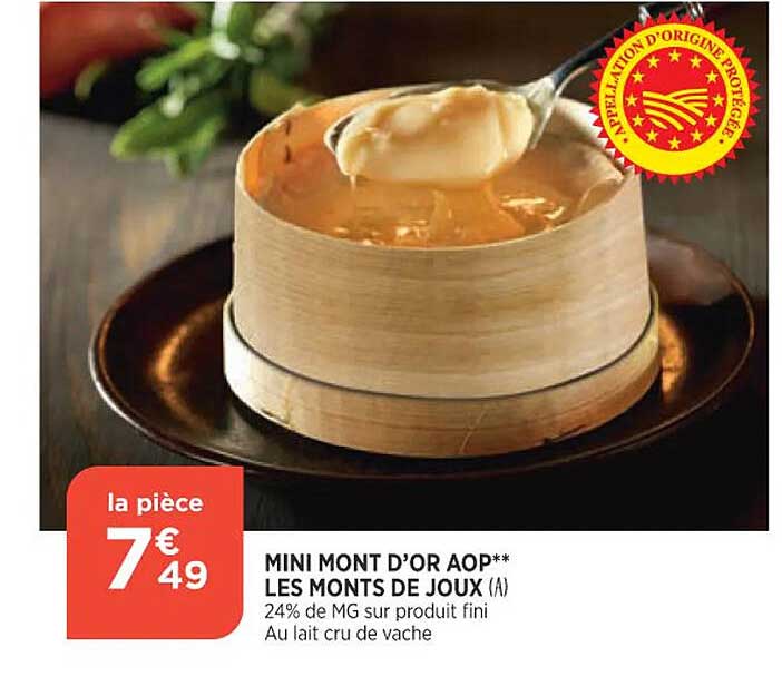 mini mont d'or aop les monts de joux