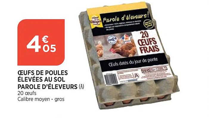 œufs de poules élevées au sol parole d'éleveurs