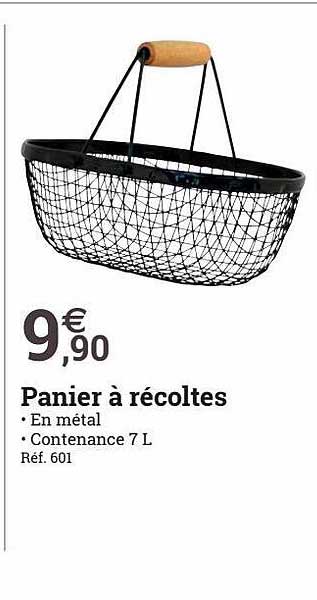 panier à récoltes