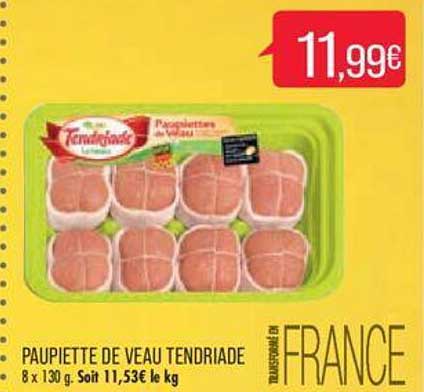 Paupiette De Veau Tendriade