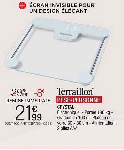 pèse-personne terraillon