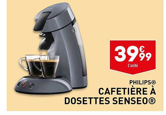 Philips Cafetière à Dosettes Senseo