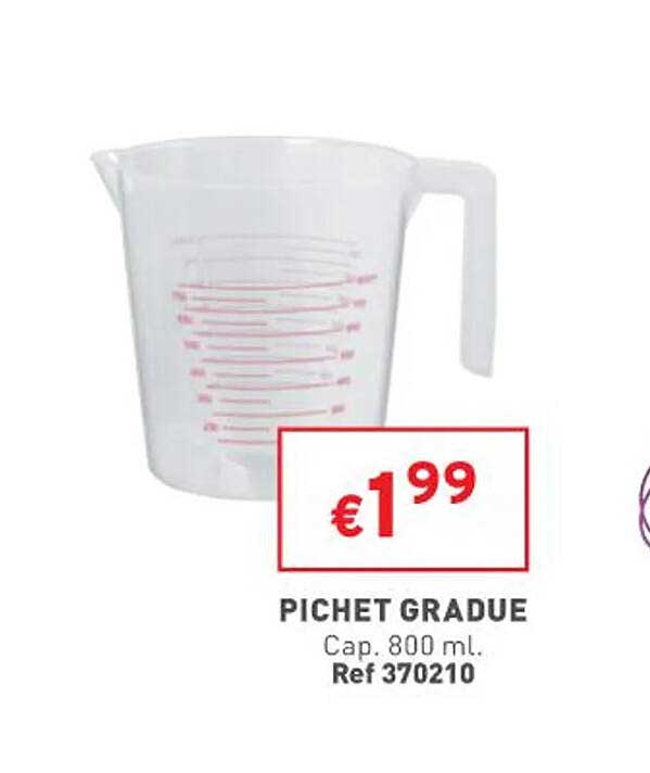 pichet gradué