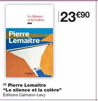 pierre lemaître "le silence et la colère"