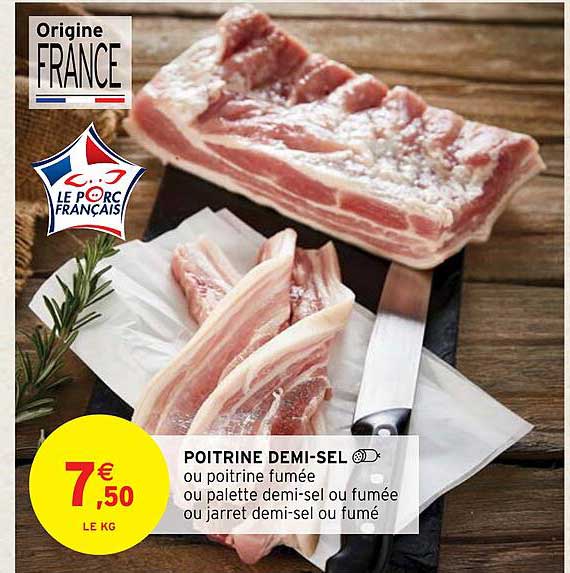 poitrine demi-sel