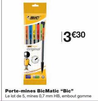 porte-mines bic matic "bic"