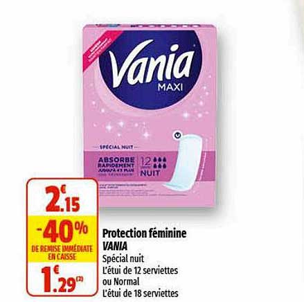 protection féminine vania