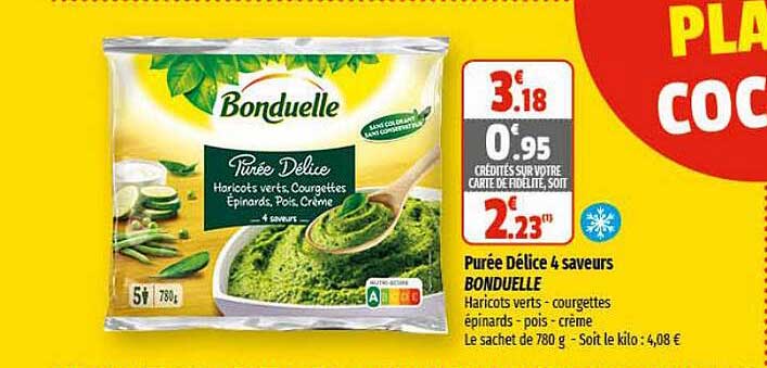 Purée Délice 4 Saveurs Bonduelle