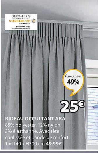 rideau occultant ara