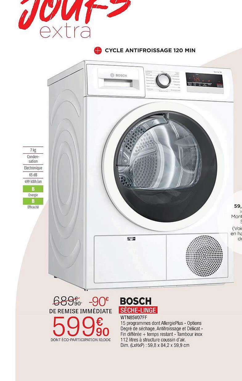 Sèche-linge Bosch