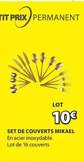 set de couverts mikael