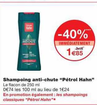 shampoing anti-chute "pétrol hahn"