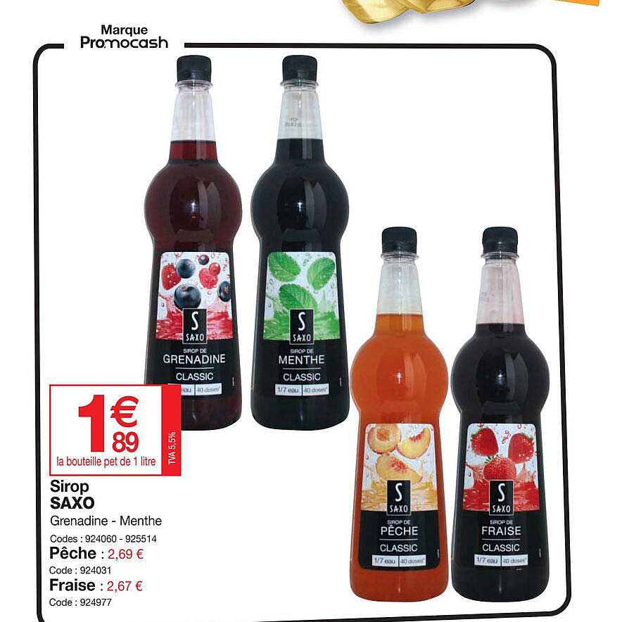 Sirop Saxo