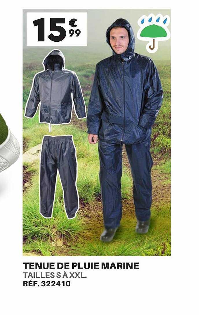 Tenue De Pluie Marine