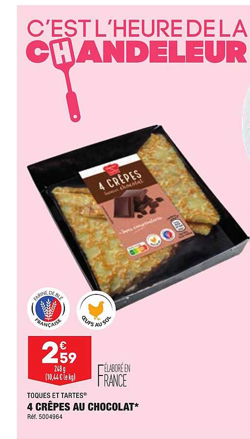 toques et tartes 4 crêpes au chocolat