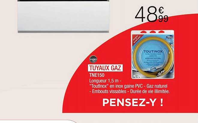 tuyaux gaz wpro